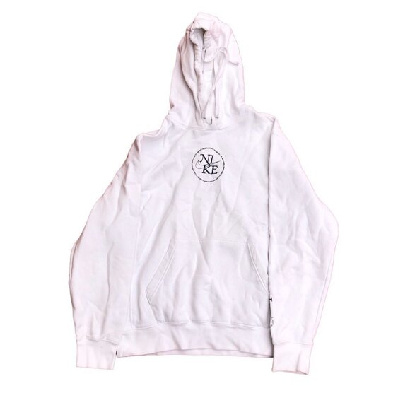 NIKE Hoodie Small Big Logo White - Picture 4 of 12